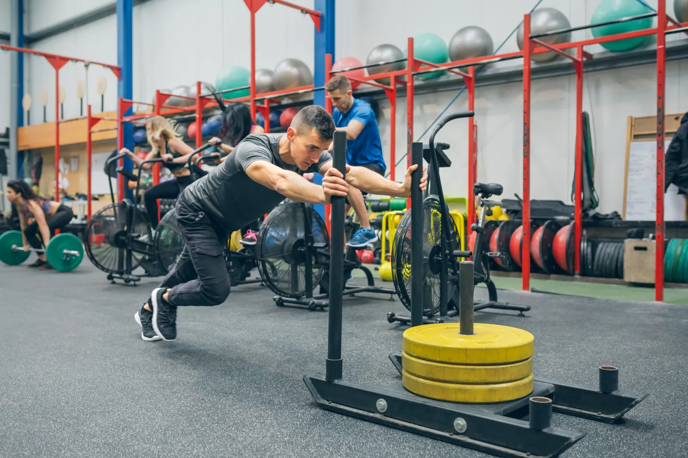 What does a small group training session look like?